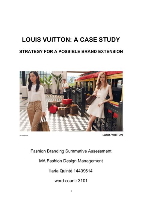 louis vuitton case study ivey|Louis Vuitton case study.